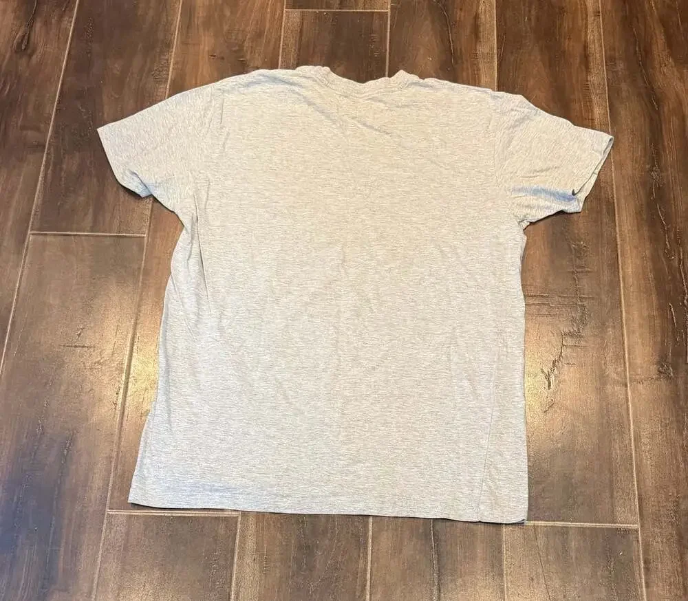 Adidas Golf Men's Crew Neck Short Sleeve Logo Graphic T-Shirt Gray